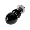 4.5"" Glass Romance Black