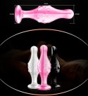 4.5"" Glass Romance Pink