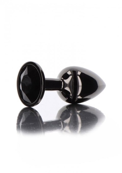 Butt Plug With Diamond Jewel S Black Butt Plug With Diamond Jewel S Black