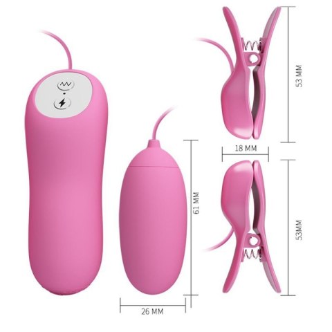 PRETTY LOVE - ELECTRIC SHOCK & VIBRO-BULLETS, 7 vibration functions 3 electric shock functions PRETTY LOVE - ELECTRIC SHOCK & VIBRO-BULLETS, 7 vibration functions 3 electric shock functions