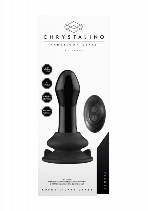 Pluggy - With Suction Cup and Remote - 10 Speed - Black Pluggy - With Suction Cup and Remote - 10 Speed - Black