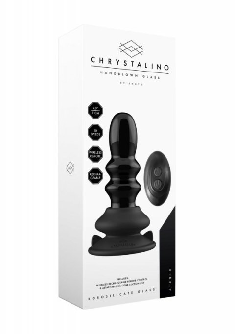 Ribbly - With Suction Cup and Remote - 10 Speed - Black Ribbly - With Suction Cup and Remote - 10 Speed - Black