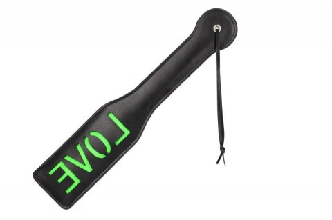 'Love'' Paddle - Glow in the Dark - Black/Neon Green 'Love'' Paddle - Glow in the Dark - Black/Neon Green