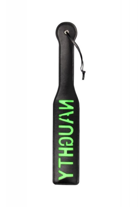 'Naughty'' Paddle - Glow in the Dark - Black/Neon Green 'Naughty'' Paddle - Glow in the Dark - Black/Neon Green