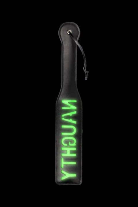 'Naughty'' Paddle - Glow in the Dark - Black/Neon Green 'Naughty'' Paddle - Glow in the Dark - Black/Neon Green