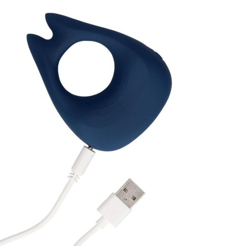 Pointed Vibrating Cock Ring - Baltic Blue Pointed Vibrating Cock Ring - Baltic Blue
