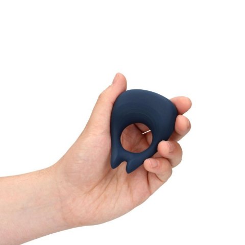 Pointed Vibrating Cock Ring - Baltic Blue Pointed Vibrating Cock Ring - Baltic Blue
