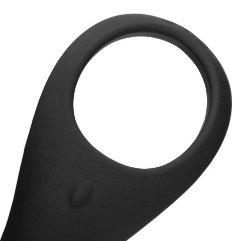 Pointed Vibrating Cock Ring - Licorice Black Pointed Vibrating Cock Ring - Licorice Black
