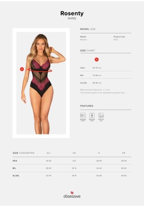 Rosenty body XS/S Rosenty body XS/S