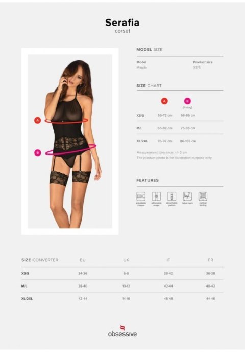 Serafia gorset XL/2XL Serafia gorset XL/2XL