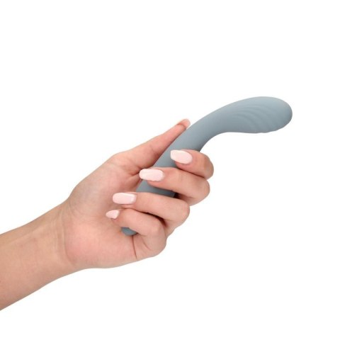 Ultra Soft Silicone G-Spot Vibrator - Basalt Grey Ultra Soft Silicone G-Spot Vibrator - Basalt Grey
