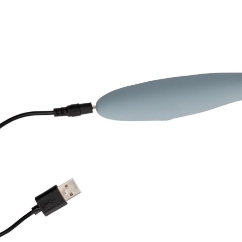 Ultra Soft Silicone G-Spot Vibrator - Basalt Grey Ultra Soft Silicone G-Spot Vibrator - Basalt Grey
