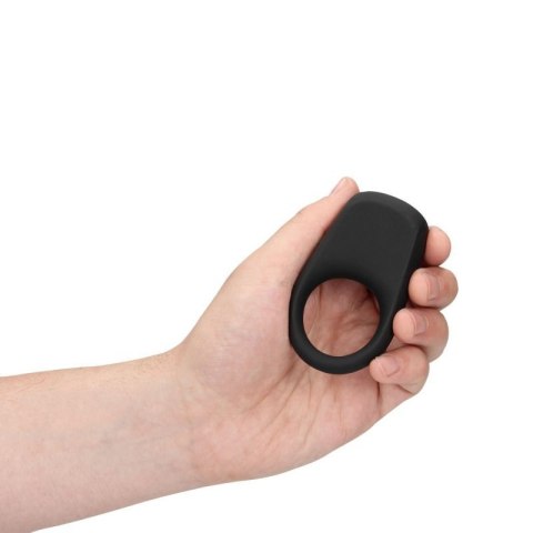 Vibrating Cock Ring - Licorice Black Vibrating Cock Ring - Licorice Black