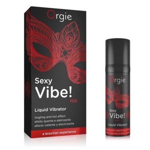 Żel-SEXY VIBE! HOT - LIQUID VIBRATOR - 15 ML