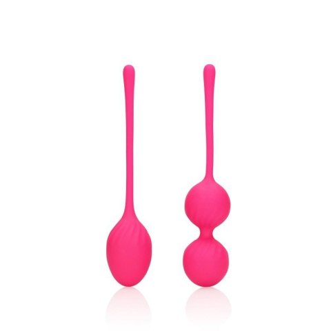 2 Piece Thumping Kegel Ball Set - Wild Strawberry 2 Piece Thumping Kegel Ball Set - Wild Strawberry