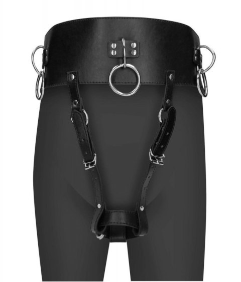 Belt with Vibrator Holder - Black Belt with Vibrator Holder - Black
