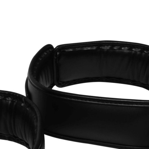 Hand and Thigh Cuffs Set - Black Hand and Thigh Cuffs Set - Black