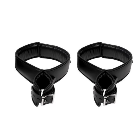 Hand and Thigh Cuffs Set - Black Hand and Thigh Cuffs Set - Black