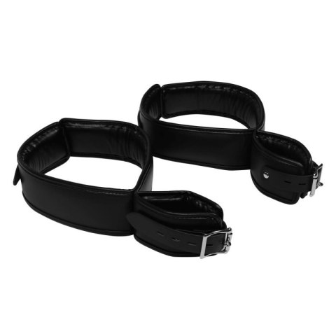 Hand and Thigh Cuffs Set - Black Hand and Thigh Cuffs Set - Black