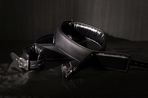Hand and Thigh Cuffs Set - Black Hand and Thigh Cuffs Set - Black
