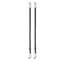 Labia Spreader with Clamps - Black