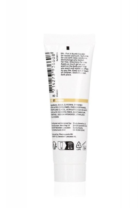 Numbing Lubricant - 0.8 fl oz / 25 ml Boss of toys Numbing Lubricant - 0.8 fl oz / 25 ml Boss of toys