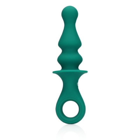 Pawn Shaped Anal Vibrator - Peacock Plume Pawn Shaped Anal Vibrator - Peacock Plume