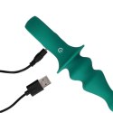 Pawn Shaped Anal Vibrator - Peacock Plume