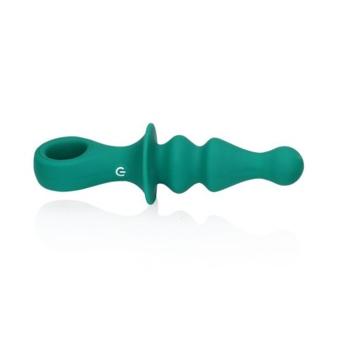 Pawn Shaped Anal Vibrator - Peacock Plume Pawn Shaped Anal Vibrator - Peacock Plume