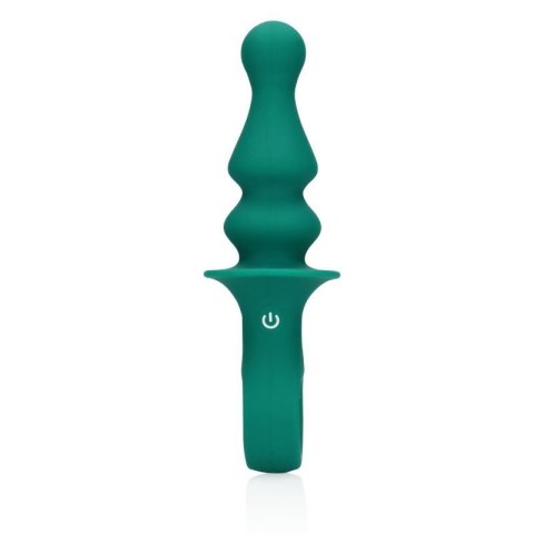 Pawn Shaped Anal Vibrator - Peacock Plume Pawn Shaped Anal Vibrator - Peacock Plume