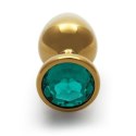 Round Gem Butt Plug - Medium