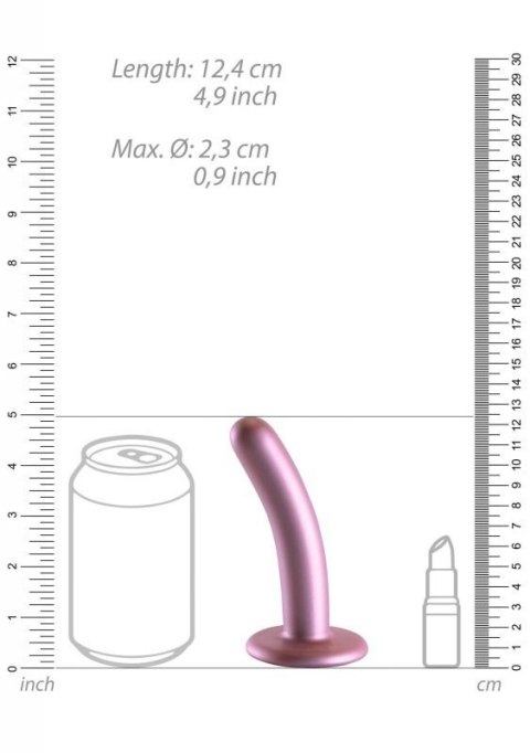 Smooth Silicone G-Spot Dildo - 5'' / 12 cm Smooth Silicone G-Spot Dildo - 5'' / 12 cm