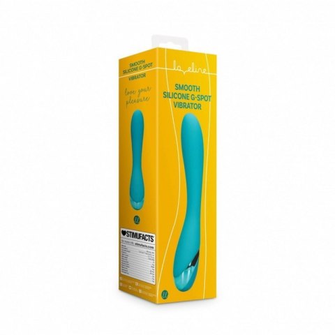 Smooth Silicone G-Spot Vibrator - Teal Blue Smooth Silicone G-Spot Vibrator - Teal Blue