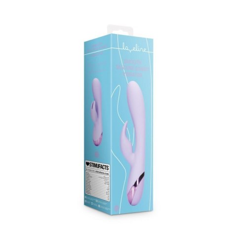 Smooth Silicone Rabbit Vibrator - Digital Lavender Smooth Silicone Rabbit Vibrator - Digital Lavender