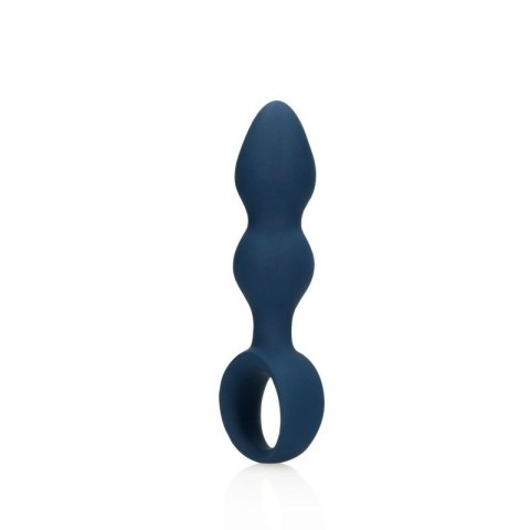 Teardrop Shaped Anal Plug - Large - Baltic Blue Teardrop Shaped Anal Plug - Large - Baltic Blue