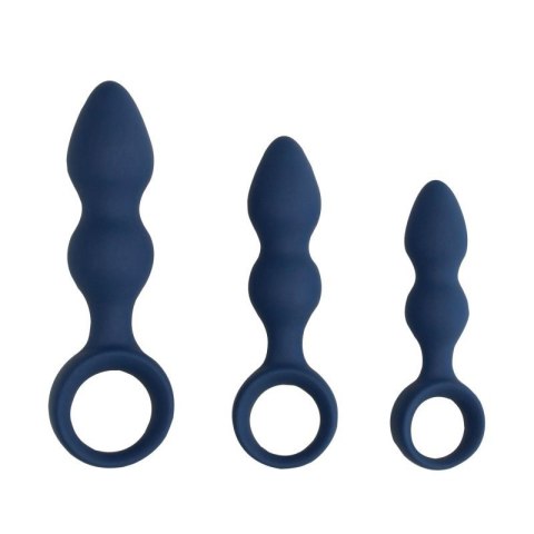 Teardrop Shaped Anal Plug - Large - Baltic Blue Teardrop Shaped Anal Plug - Large - Baltic Blue