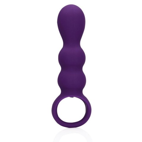 Teardrop Shaped Anal Vibrator - Clear Purple Teardrop Shaped Anal Vibrator - Clear Purple