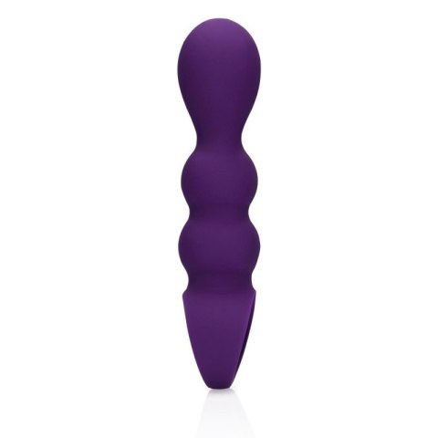 Teardrop Shaped Anal Vibrator - Clear Purple Teardrop Shaped Anal Vibrator - Clear Purple
