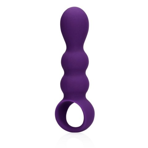 Teardrop Shaped Anal Vibrator - Clear Purple Teardrop Shaped Anal Vibrator - Clear Purple