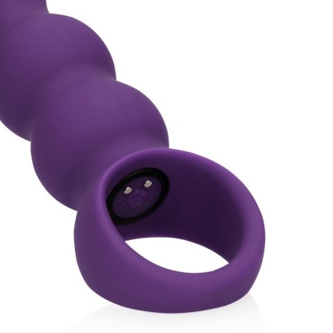 Teardrop Shaped Anal Vibrator - Clear Purple Teardrop Shaped Anal Vibrator - Clear Purple