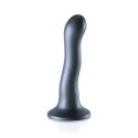 Ultra Soft Silicone Curvy G-Spot Dildo - 7&#039;&#039; / 17 cm