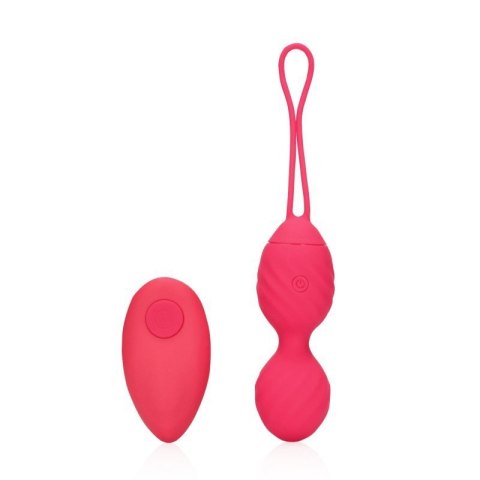 Vibrating Egg with Remote Control - Strawberry Red Vibrating Egg with Remote Control - Strawberry Red