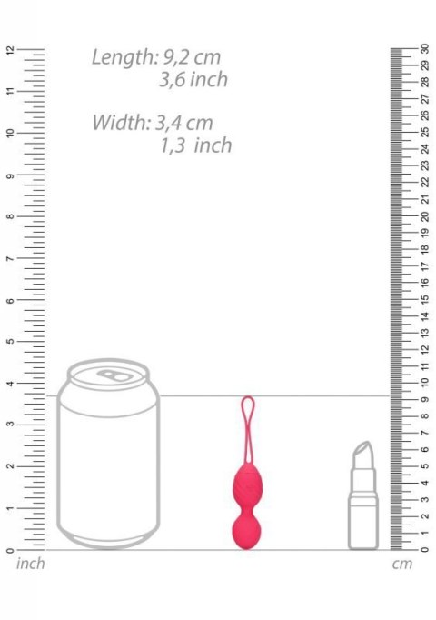 Vibrating Egg with Remote Control - Strawberry Red Vibrating Egg with Remote Control - Strawberry Red