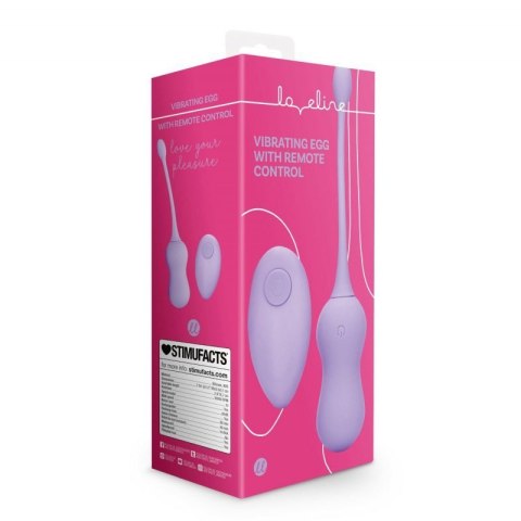 Vibrating Egg with Remote Control - Violet Harmony Vibrating Egg with Remote Control - Violet Harmony