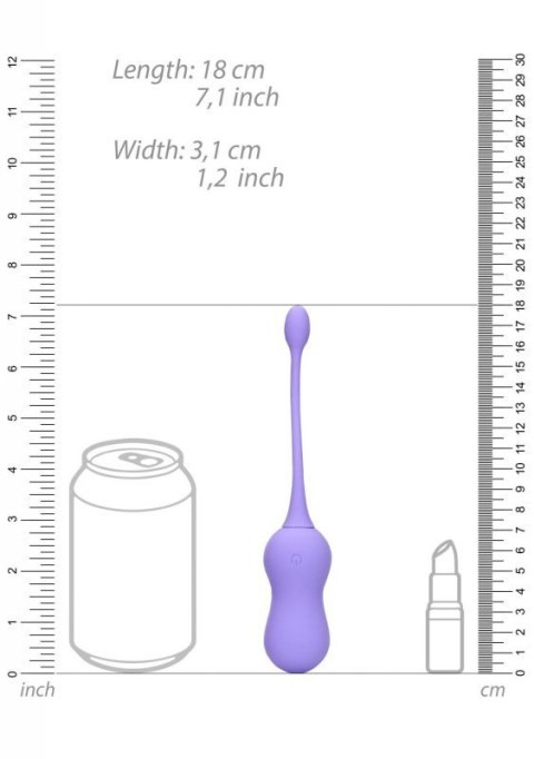 Vibrating Egg with Remote Control - Violet Harmony Vibrating Egg with Remote Control - Violet Harmony
