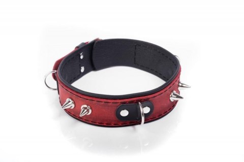 Obroża- Collar Crazy Horse Red, Big Obroża- Collar Crazy Horse Red, Big