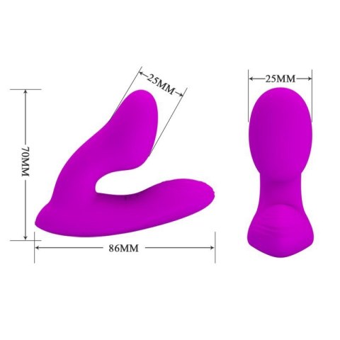 PRETTY LOVE - Melvin, 12 vibration functions Memory function Wireless remote control PRETTY LOVE - Melvin, 12 vibration functions Memory function Wireless remote control