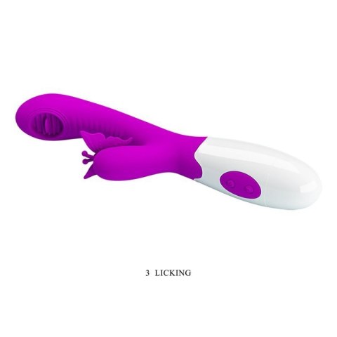 PRETTY LOVE - Moth, 12 vibration functions 3 licking settings PRETTY LOVE - Moth, 12 vibration functions 3 licking settings