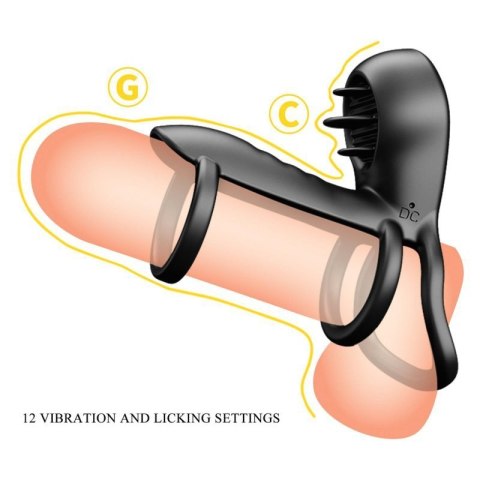PRETTY LOVE - VIBRATING PENIS SLING Jammy, 12 vibration functions 12 licking settings Memory function PRETTY LOVE - VIBRATING PENIS SLING Jammy, 12 vibration functions 12 licking settings Memory function
