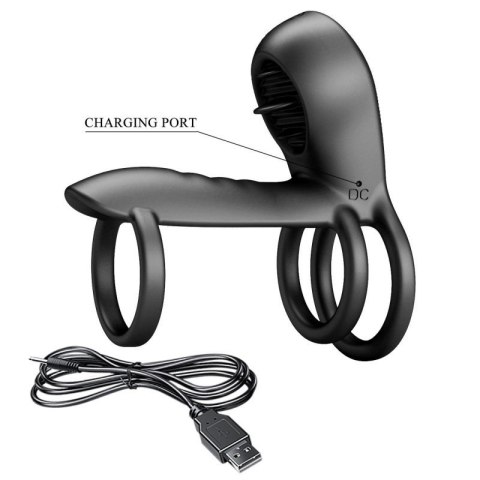 PRETTY LOVE - VIBRATING PENIS SLING Jammy, 12 vibration functions 12 licking settings Memory function PRETTY LOVE - VIBRATING PENIS SLING Jammy, 12 vibration functions 12 licking settings Memory function